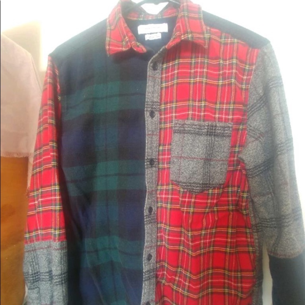 Urban Outfitters mixed print shirt